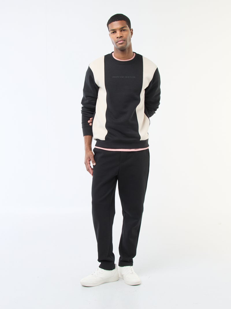 Katoenen T-shirt met ronde hals Rose - Kiabi