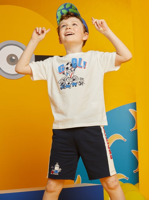 Katoenen T-shirt met ronde hals 'The Minions' - Kiabi