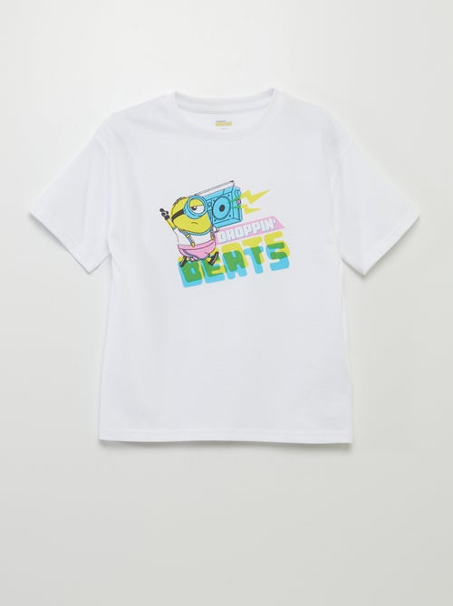 Katoenen T-shirt met ronde hals 'The Minions' - Kiabi