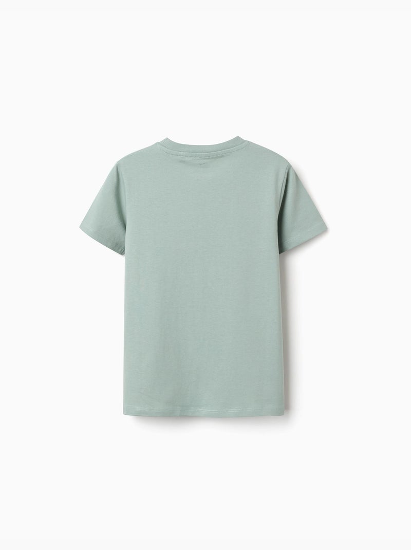 Katoenen t-shirt met Shapes print Groen - Kiabi
