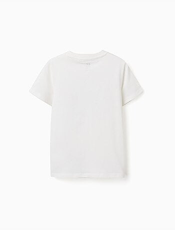 Katoenen t-shirt met Shapes print