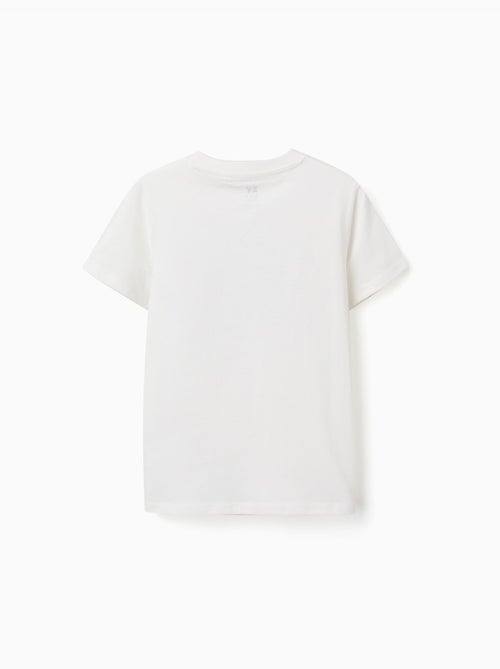 Katoenen t-shirt met Shapes print - Kiabi Katoenen t-shirt met Shapes print - Kiabi