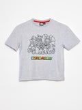 Katoenen T-shirt 'Nintendo' GRIJS - Kiabi