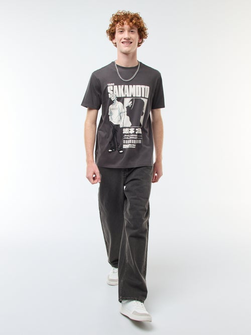 Katoenen T-shirt 'Sahinler' 'Sakamoto Days' - Kiabi