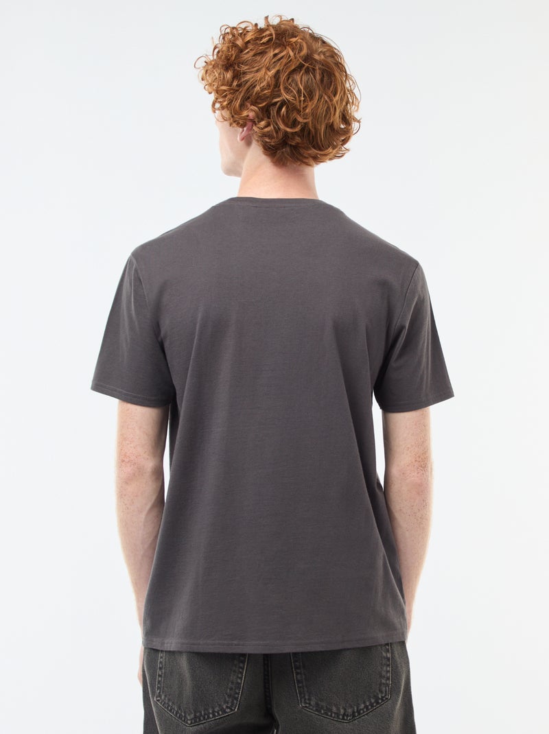 Katoenen T-shirt 'Sahinler' 'Sakamoto Days' Zwart - Kiabi