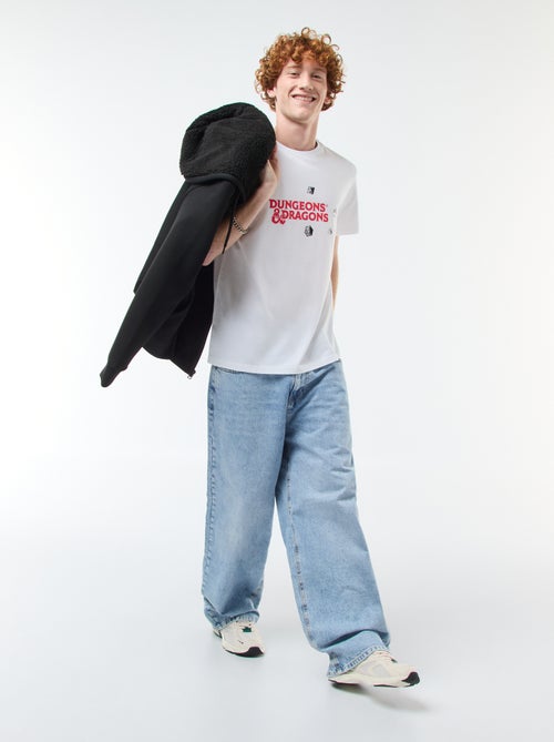 Katoenen T-shirt 'Sun City' 'Dungeons & Dragons' coton - Kiabi