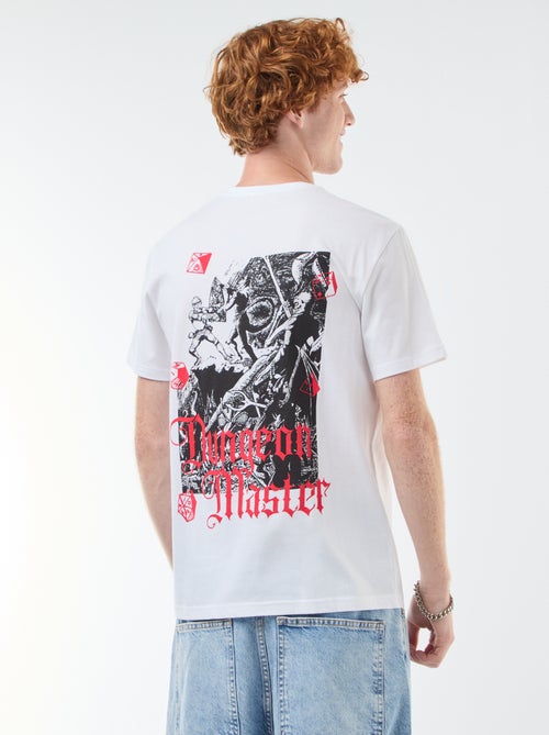 Katoenen T-shirt 'Sun City' 'Dungeons & Dragons' coton - Kiabi