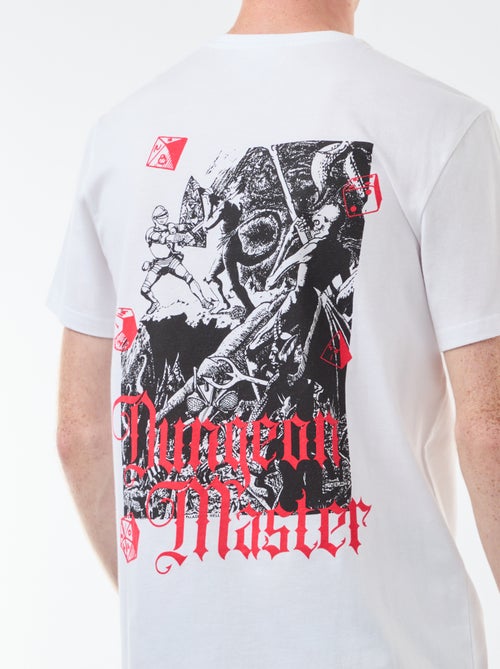 Katoenen T-shirt 'Sun City' 'Dungeons & Dragons' coton - Kiabi