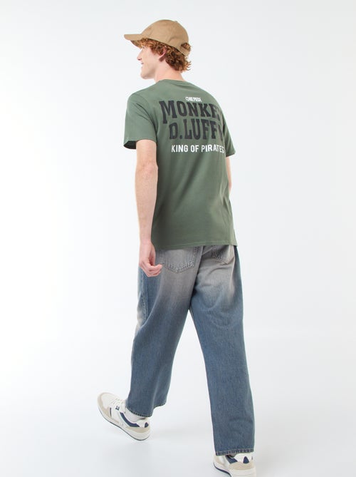 Katoenen T-shirt 'Sun City' 'One Piece' - Kiabi