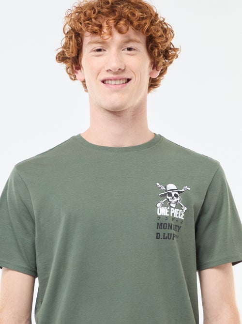 Katoenen T-shirt 'Sun City' 'One Piece' - Kiabi