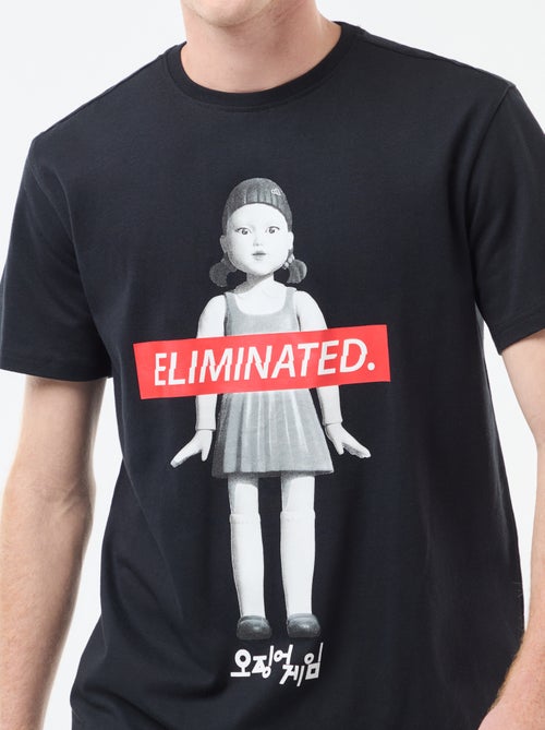 Katoenen T-shirt 'Sun City' 'Squid Game' 'Netflix' - Kiabi