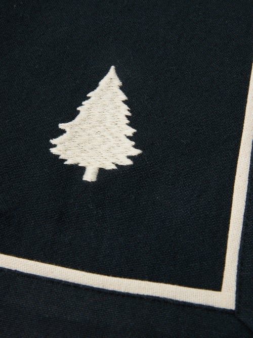 Katoenen tafelloper met kerstprint 36x180 cm - Kiabi