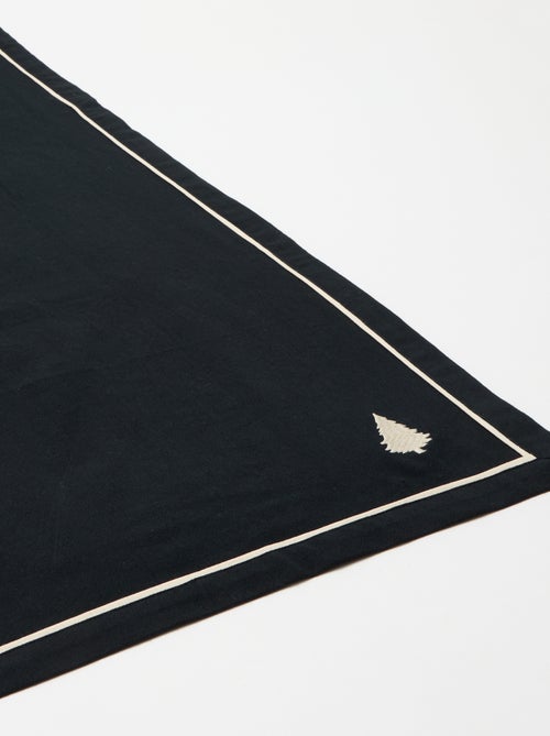 Katoenen tafelloper met kerstprint 36x180 cm - Kiabi