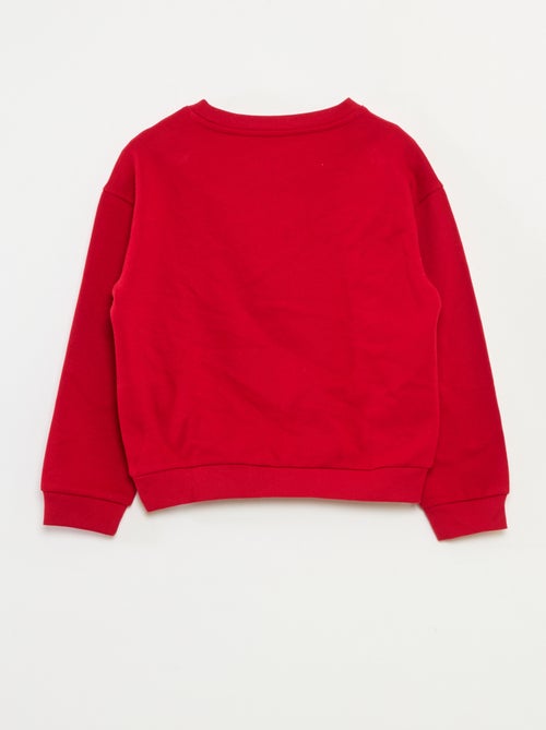 Katoenen trui met kerstmotief - Kiabi