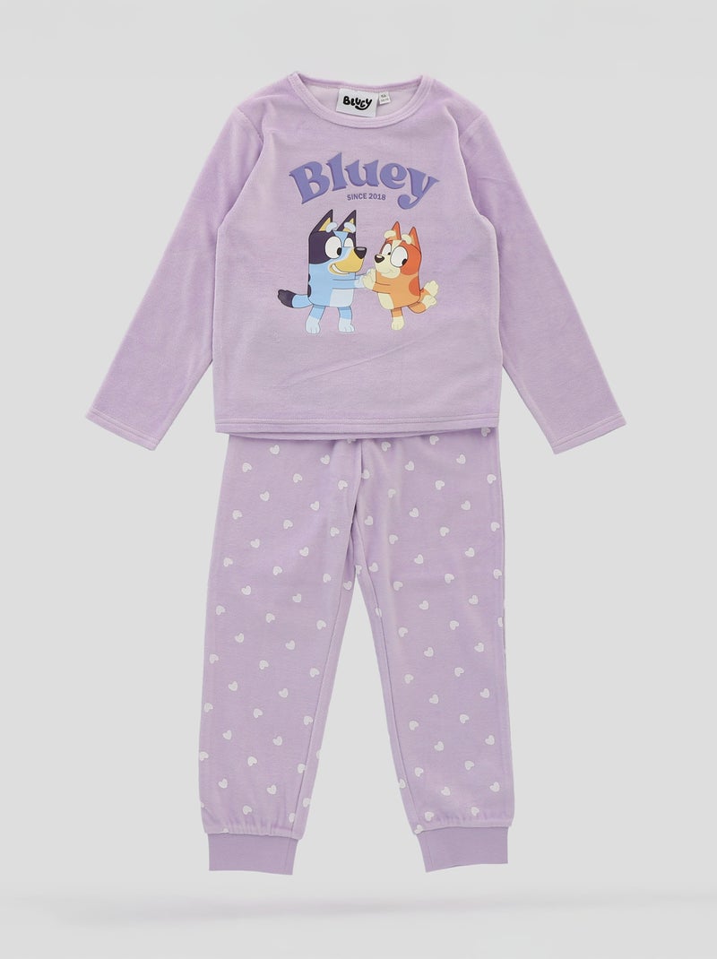 Tweedelige pyjama met all-over motief - Blauw - Babyjongen - 15.00
