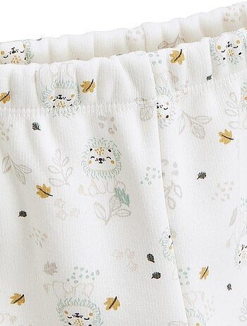 Kenya ultra warm fleece vest en broek baby set