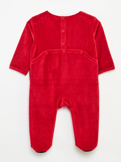 Kerst-setje met slaappakje + muts - Kiabi