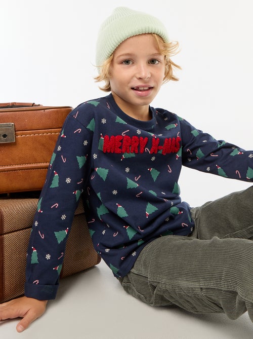 Kerst-T-shirt met lange mouw - Kiabi