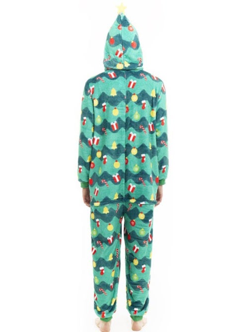 Kerstboomkostuum of pyjama met capuchon - Kiabi