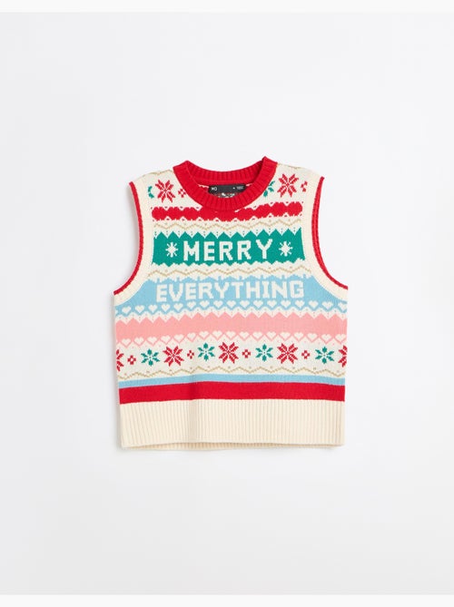 Kerstgilet, mo fashion - Kiabi Kerstgilet, mo fashion - Kiabi