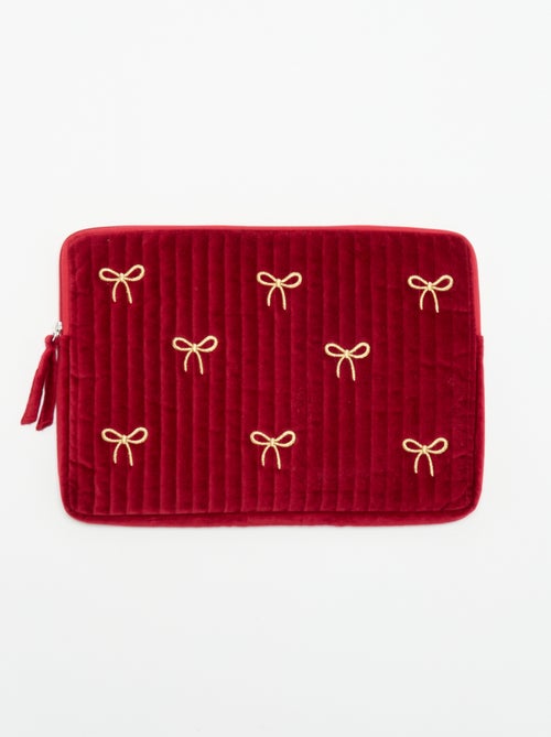 Kerstlaptophoes 36x25 cm - Kiabi