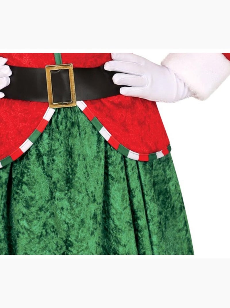 Kerstman-elfkostuum met muts Multicolor - Kiabi