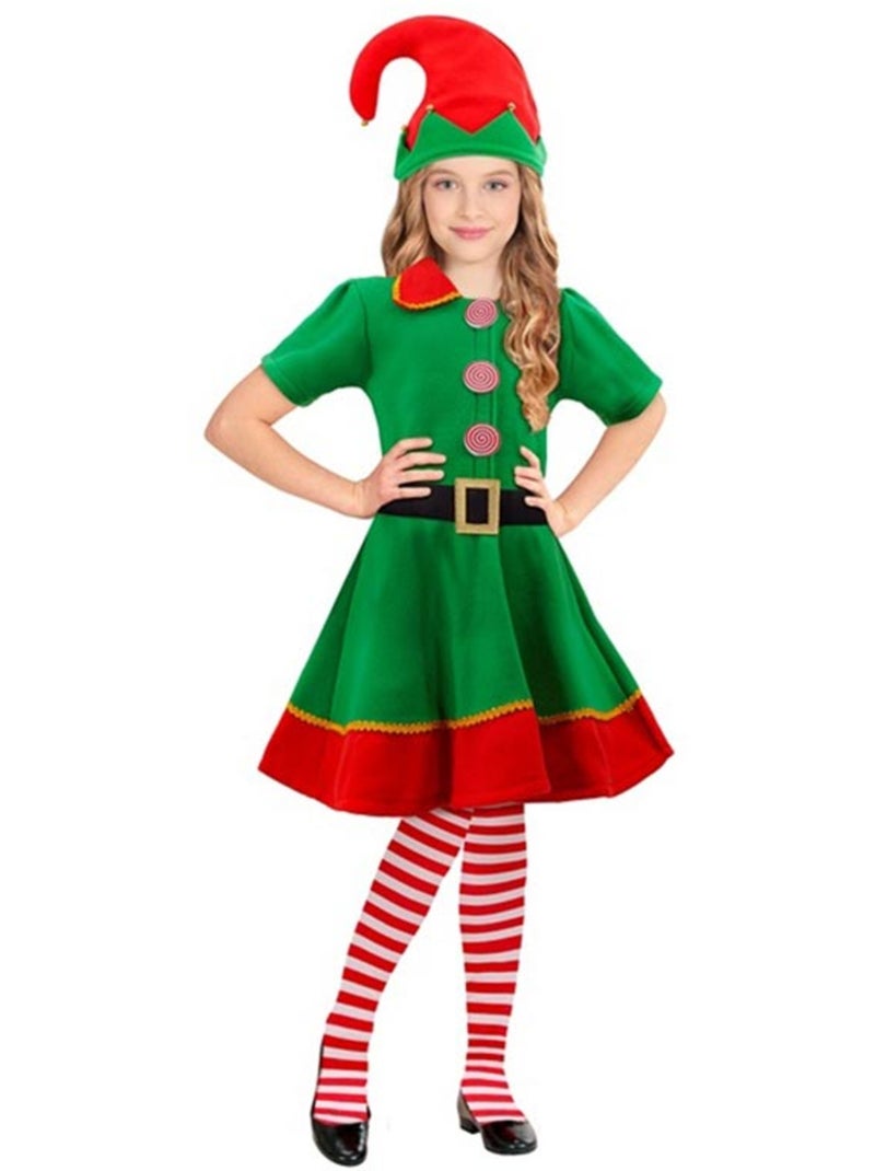 Kerstman's Helper Elf Kostuum Multicolor - Kiabi