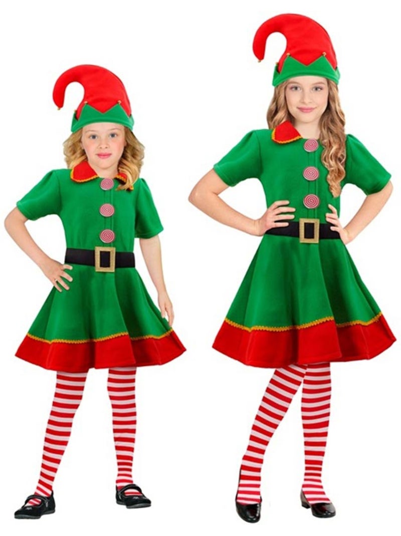 Kerstman's Helper Elf Kostuum Multicolor - Kiabi