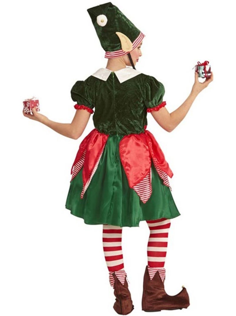 Kerstman's Helper Elf Kostuum Multicolor - Kiabi
