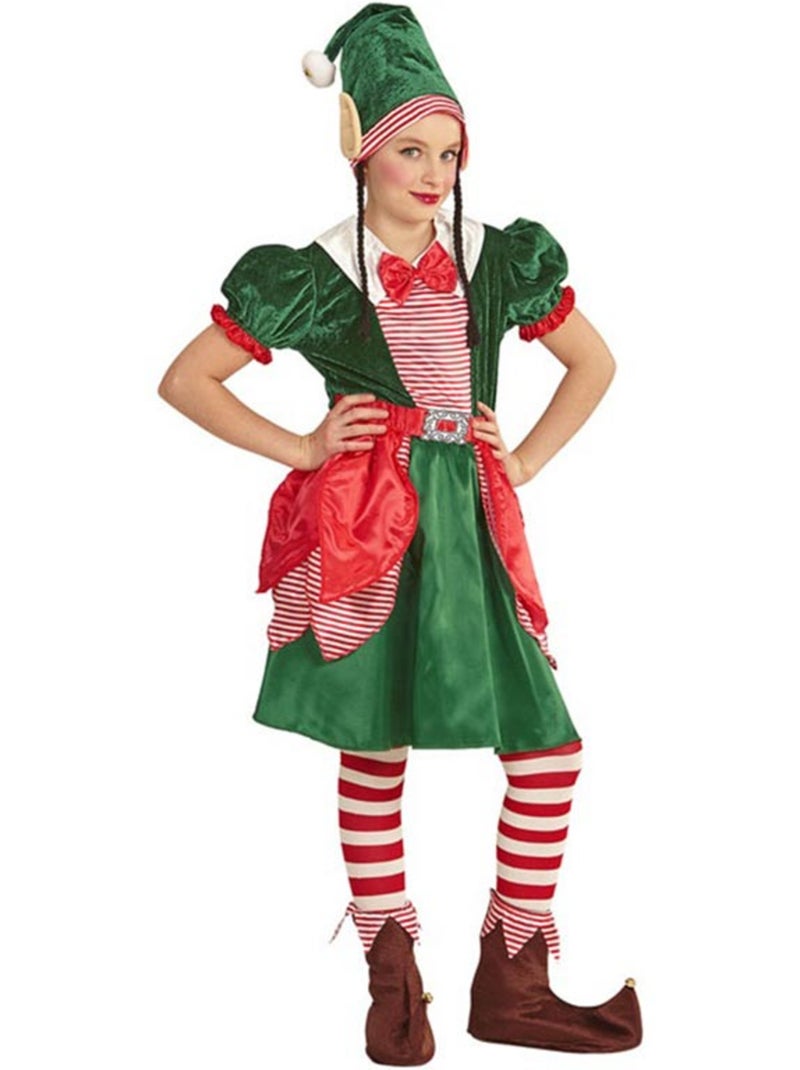 Kerstman's Helper Elf Kostuum Multicolor - Kiabi