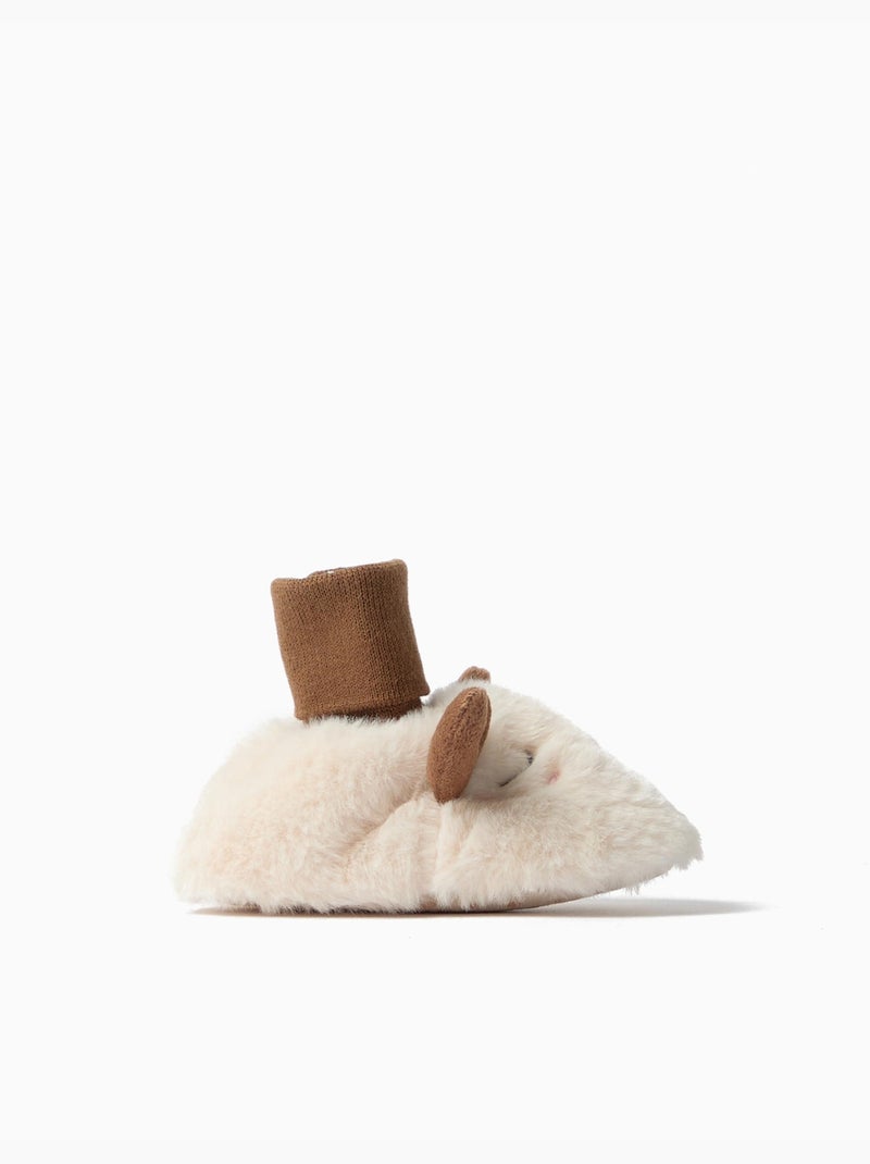 Kerstpantoffels, mo fashion Beige - Kiabi