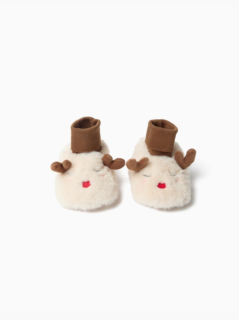 Kerstpantoffels, mo fashion Beige - Kiabi