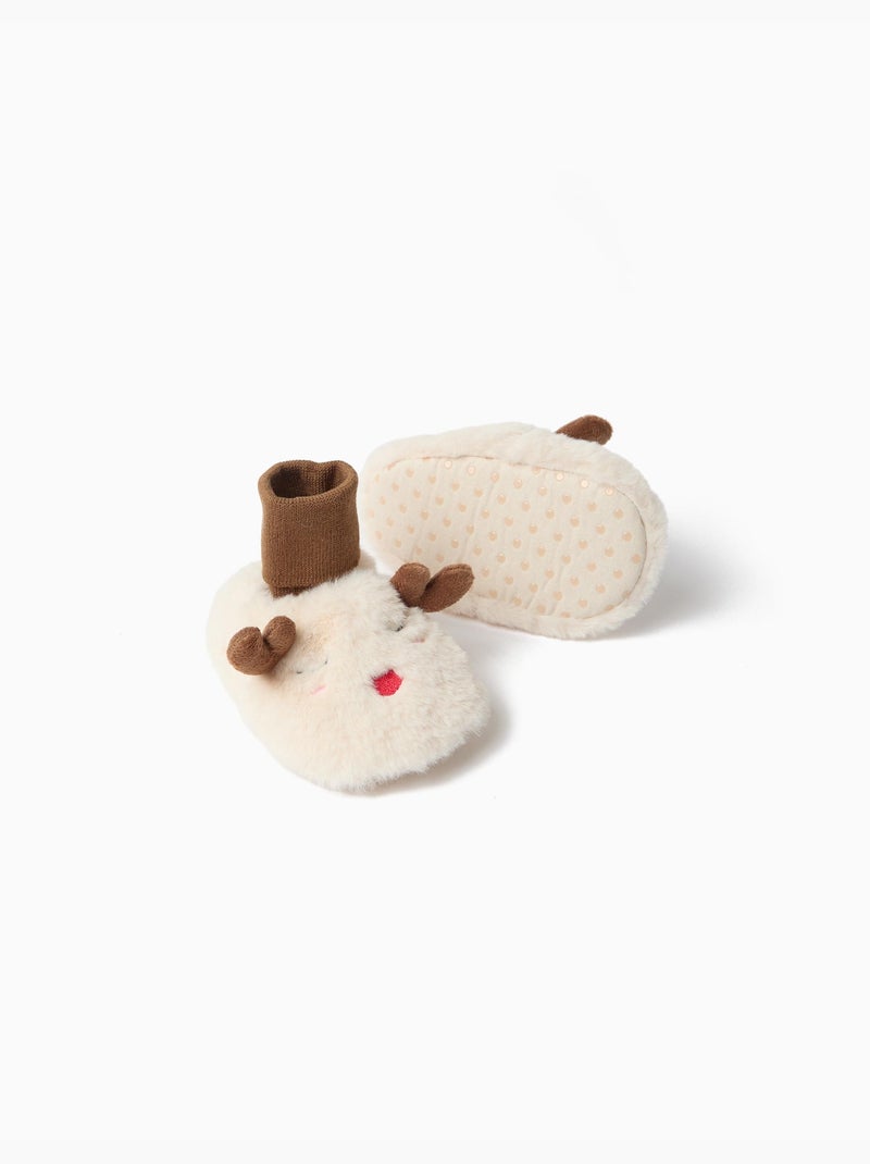 Kerstpantoffels, mo fashion Beige - Kiabi