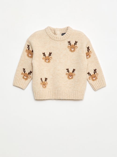 Kerstsetje - Trui + legging van tricot - Kiabi