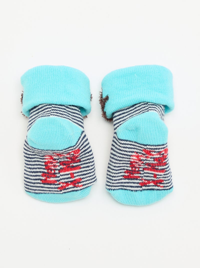 Kerstsokken 'pinguïn' Blauw - Kiabi