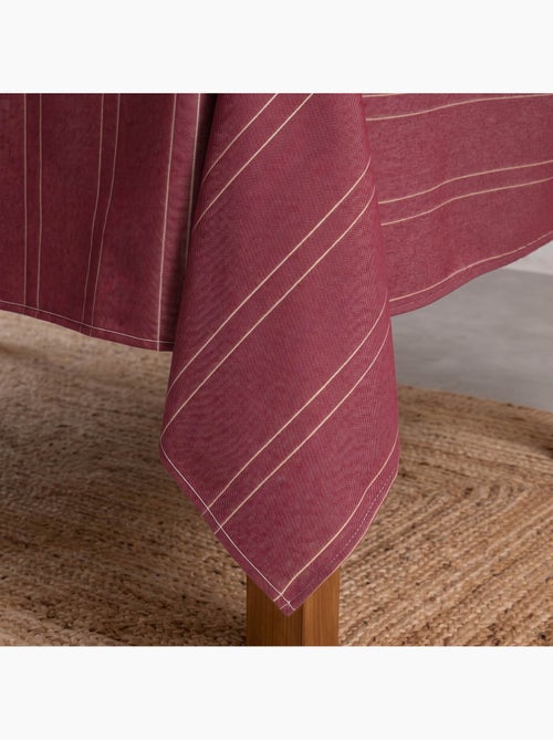 Kersttafelkleed met reliëfstrepen van lurex-garen - gamusi. - Kiabi Kersttafelkleed met reliëfstrepen van lurex-garen - gamusi. - Kiabi
