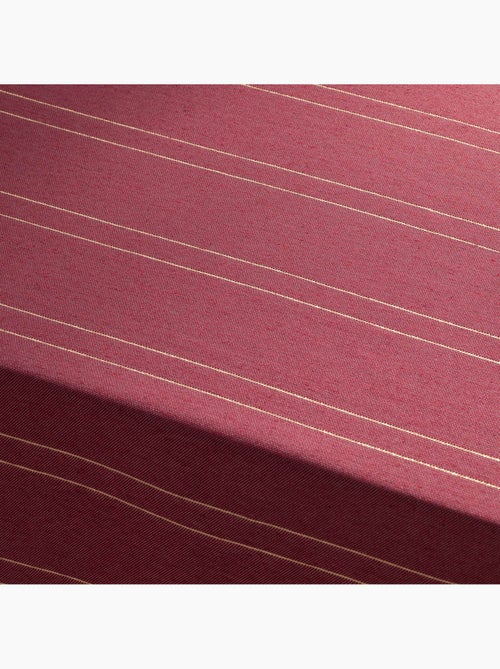 Kersttafelkleed met reliëfstrepen van lurex-garen - gamusi. - Kiabi Kersttafelkleed met reliëfstrepen van lurex-garen - gamusi. - Kiabi