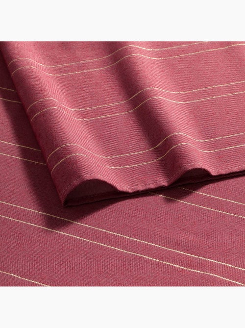 Kersttafelkleed met reliëfstrepen van lurex-garen - gamusi. - Kiabi Kersttafelkleed met reliëfstrepen van lurex-garen - gamusi. - Kiabi