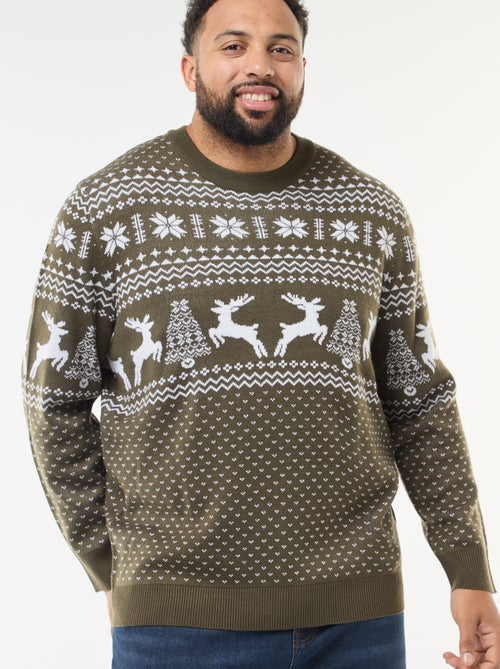 Kersttrui met motief - Kiabi