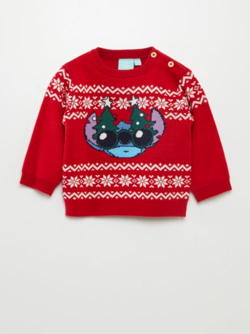 Kersttrui 'Stitch' - Kiabi