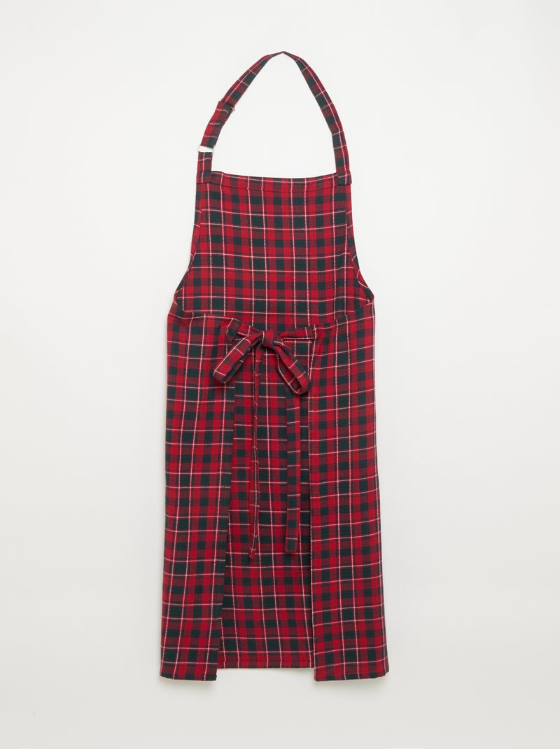 Keukenschort 'Kerst' - KIABI Home Rood - Kiabi
