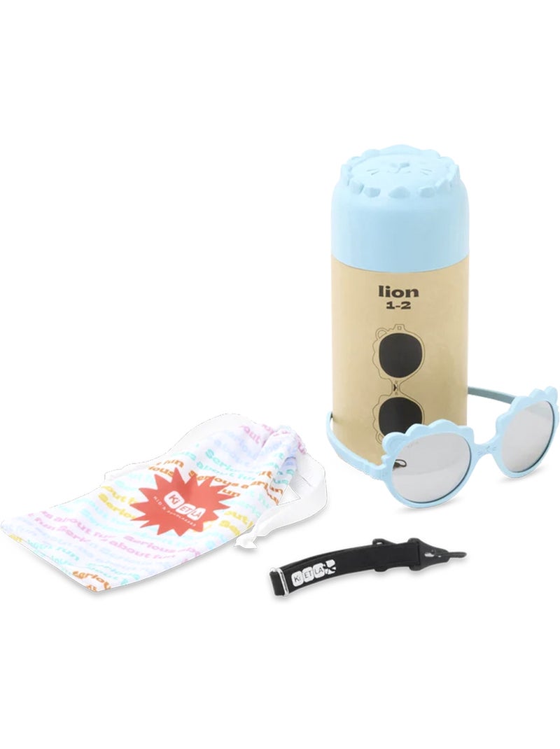 Ki et la | lunettes de soleil lion Bleu ciel - Kiabi