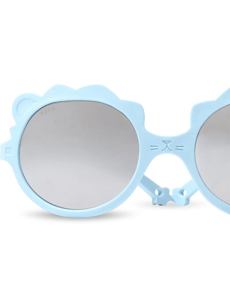 Ki et la | lunettes de soleil lion Bleu ciel - Kiabi