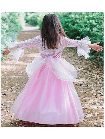 Kids costume pink and gold princess dress