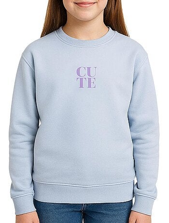 Kids only ditte blauwe meisjes sweatshirt