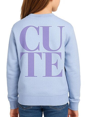 Kids only ditte blauwe meisjes sweatshirt