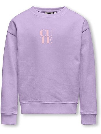Kids only ditte violette meisjes sweatshirt