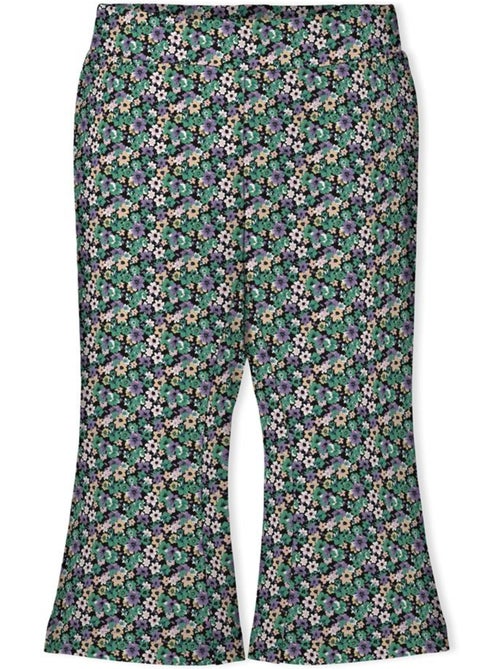 KIDS ONLY Flared Broek Zwart/Groen voor Meisjes - Kiabi