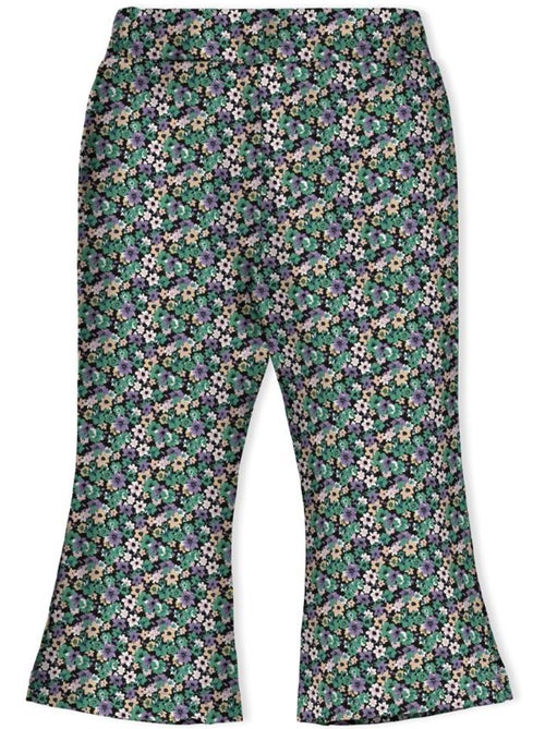 KIDS ONLY Flared Broek Zwart/Groen voor Meisjes - Kiabi