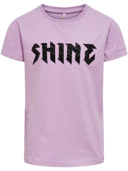 Kids Only Julla Violet T-shirt voor Meisjes - Kiabi Kids Only Julla Violet T-shirt voor Meisjes - Kiabi